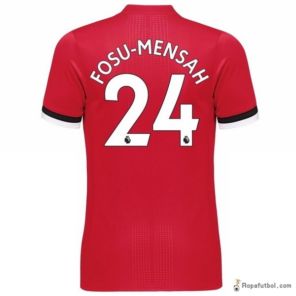 Camiseta Manchester United Replica Primera Ropa Fosu Mensah 2017/18